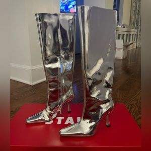 Staud Cami Boot in Chrome
